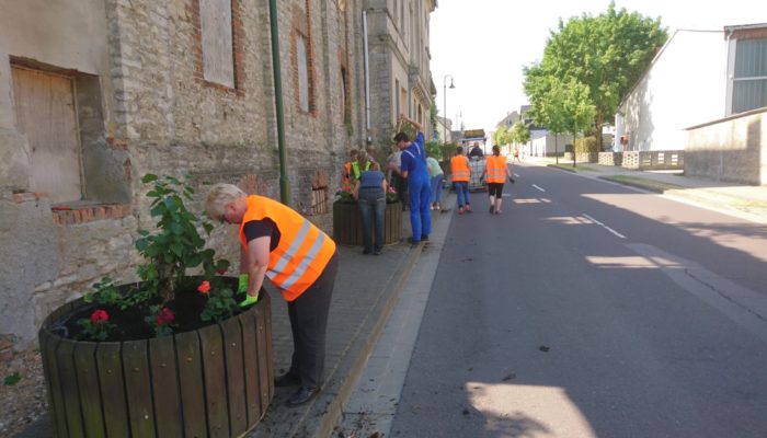 Blumenkübelpflanzaktion 2018