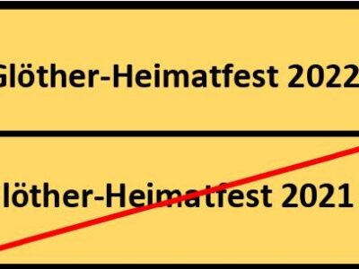 Kein Glöther-Heimatfest in 2021